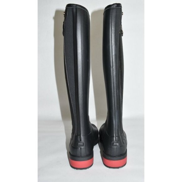 $550 Hunter Field Duke of Wellington Tall Boot RAIN EXPANDABLE BLACK 5 US (B22) - Picture 8 of 10